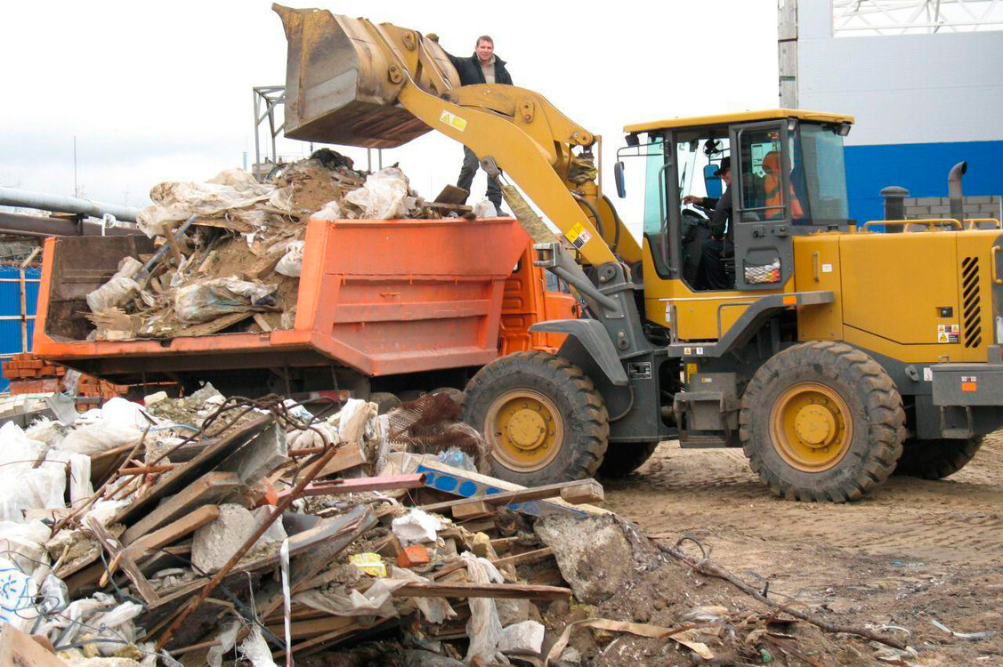 Вывоз строительного мусора в Москве и области