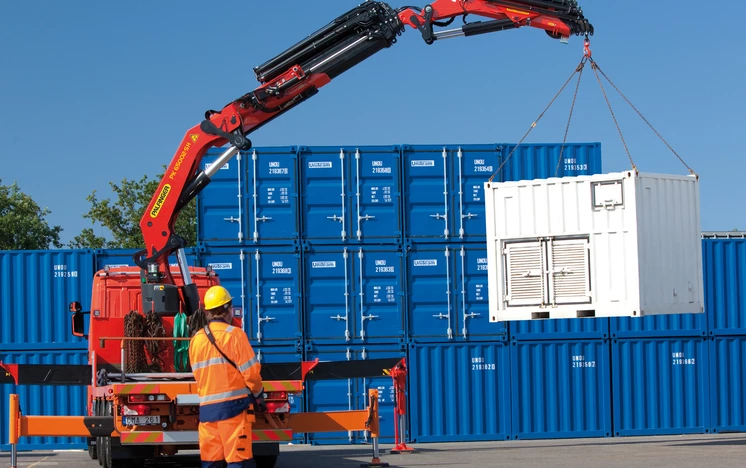 Погрузо-разгрузочные работы автокраном с траверсами