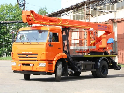 Аренда автовышки ПСС-131.22Э на КАМАЗ-43253 - 22 метра