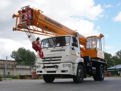 Аренда автокрана Ивановец КС-35714К-3 16 тонн в Москве
